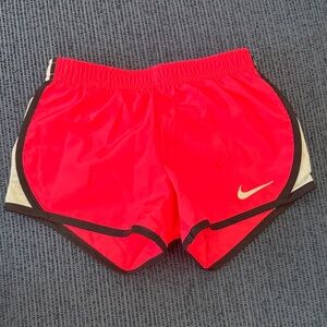 Nike Girl’s Hot Pink Running Shorts with Contrast Trim